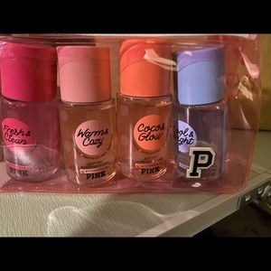 brand new in bag body mists by victoria secret pink.